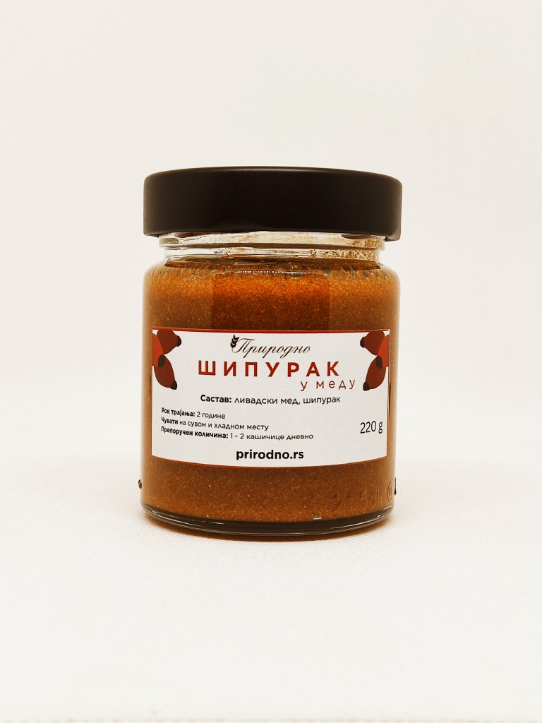 Šipurak u medu 220 g
